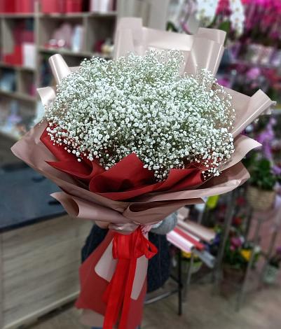 Букет цветов из: Гипсофила в Веселом