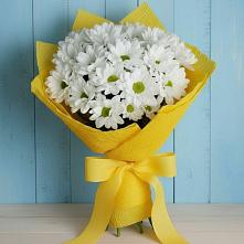 Букет цветов из:  Хризантемы в Веселом