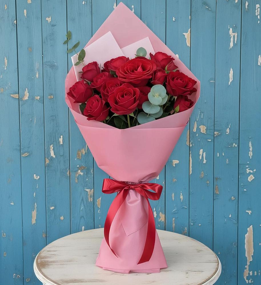 Букет цветов из: Розы в Веселом