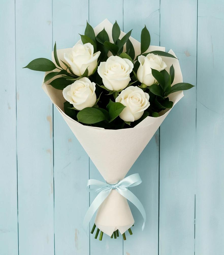 Букет цветов из: Розы в Веселом