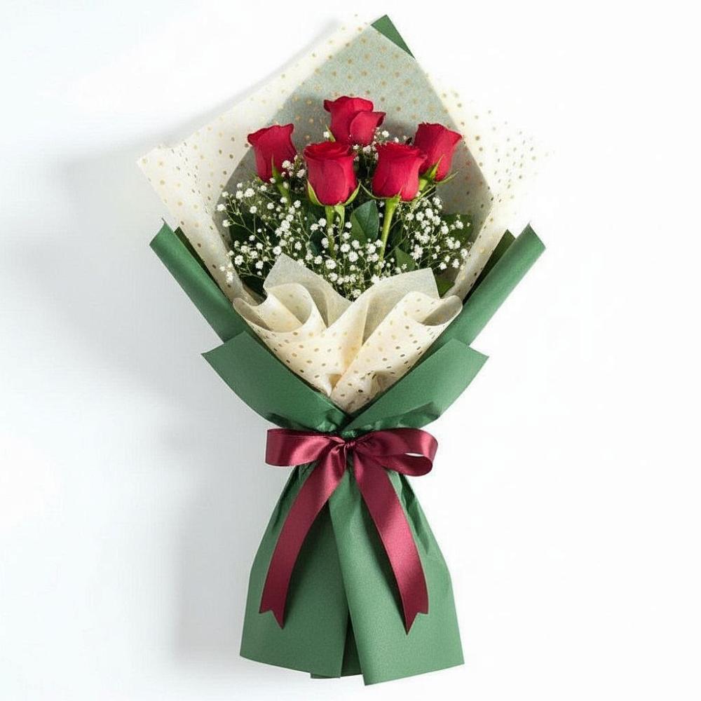 Букет цветов из: Розы в Веселом
