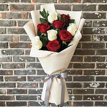 Букет цветов из:  Розы в Веселом