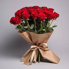 Букет 21 Красная роза Эдлесс Лав в Веселом