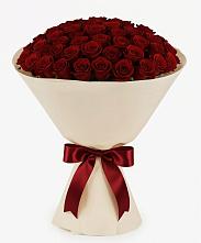 Букет 101 Бордовая роза Блэк Бакарра в Веселом