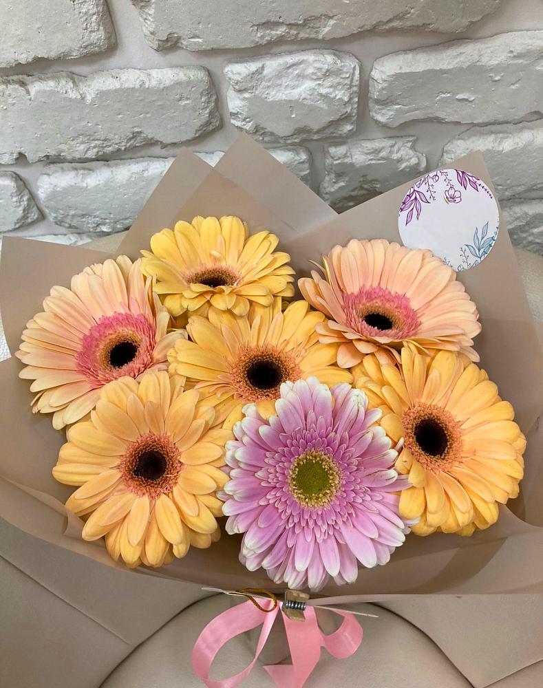 Букет цветов из: Герберы в Веселом
