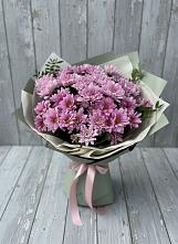 Букет цветов из:  Хризантемы в Веселом