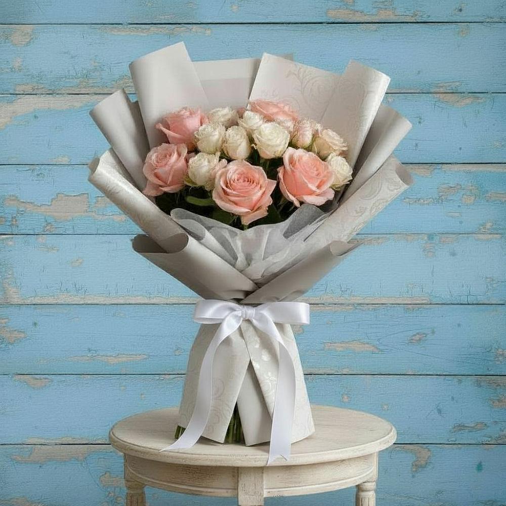 Букет цветов из: Розы в Веселом