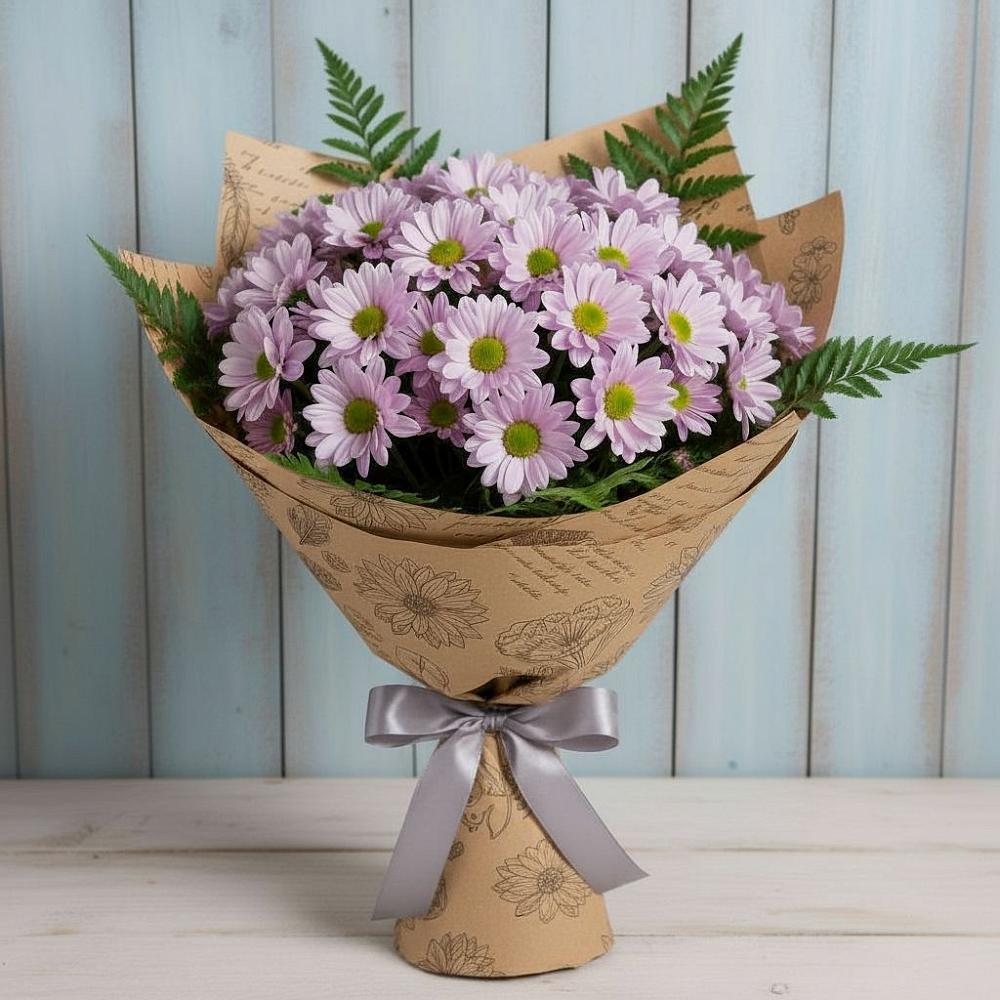 Букет цветов из: Хризантемы в Веселом