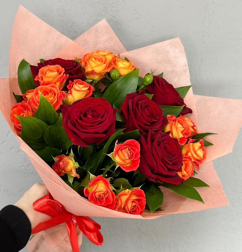 Букет Любовь и восторг в Веселом