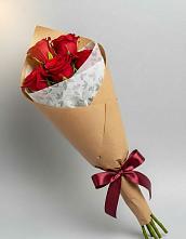Букет цветов из:  Розы в Веселом