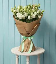 Букет цветов из:  Лизиантусы в Веселом