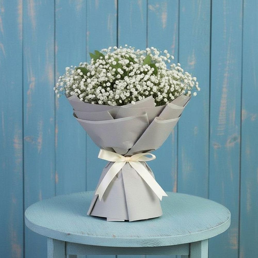 Букет цветов из: Гипсофила в Веселом