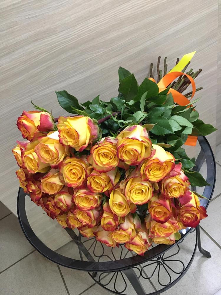 Букет Желтые розы в Веселом