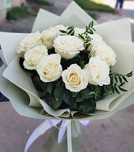 Букет Белые розы Проуд #REPLACE_PRED# Веселом