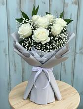 Букет цветов из:  Розы в Веселом