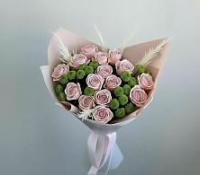 Букет цветов из:  Розы и Хризантемы в Веселом
