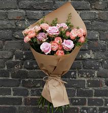 Букет цветов из:  Розы в Веселом