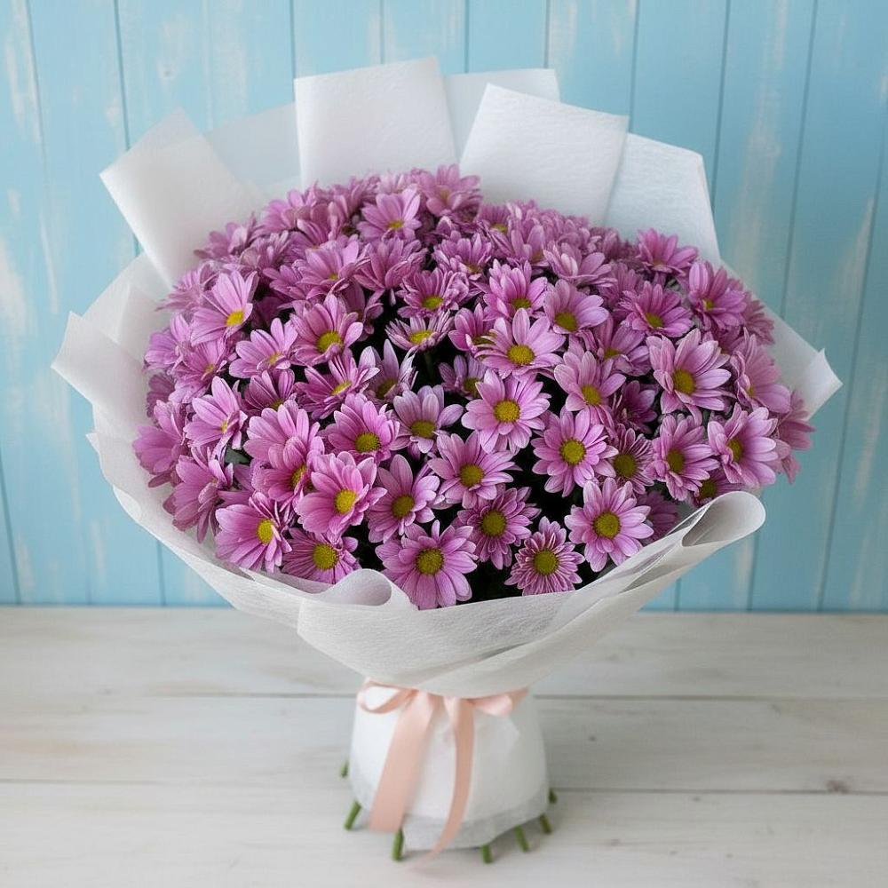 Букет цветов из: Хризантемы в Веселом