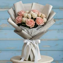 Букет цветов из:  Розы в Веселом