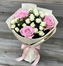 Букет цветов из:  Розы в Веселом