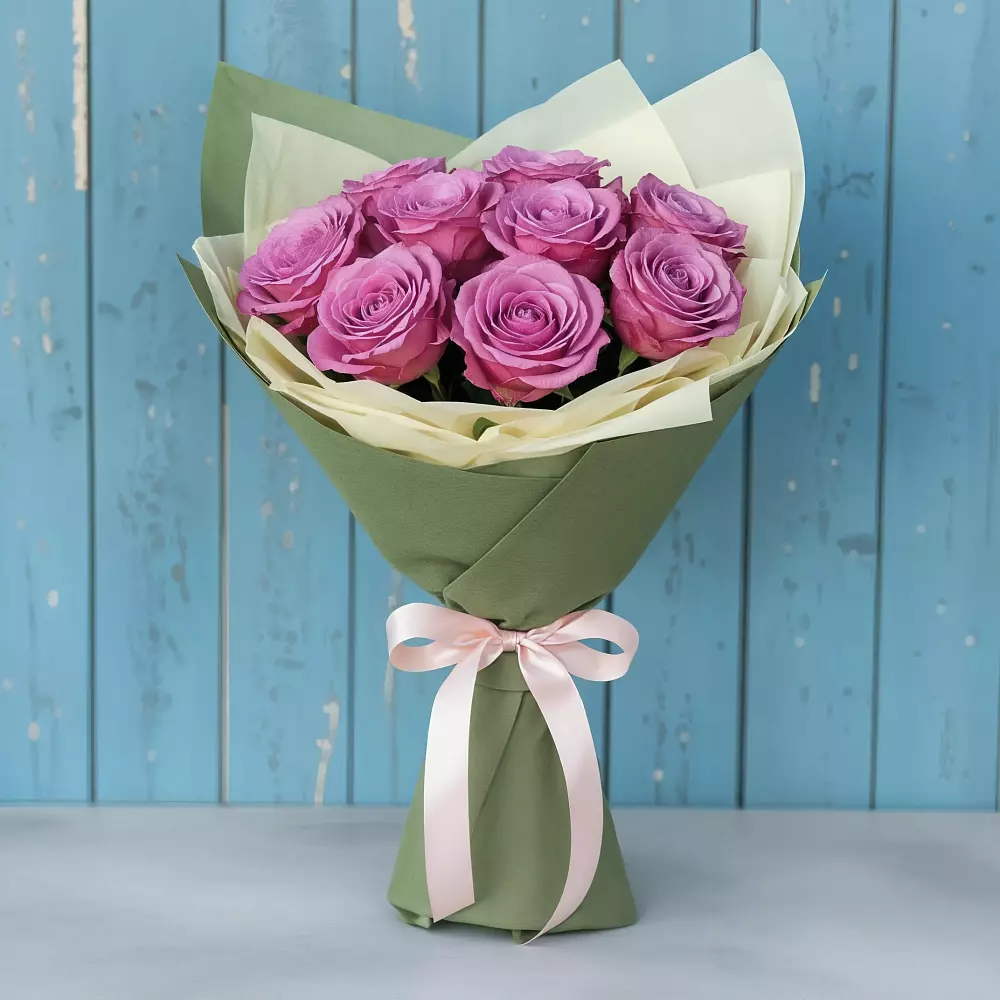 Букет Розы Фёрст Леди в Веселом