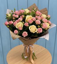 Букет цветов из:  Розы в Веселом