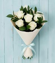 Букет цветов из:  Розы в Веселом