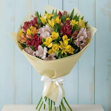 Букет цветов из:  Альстромерии в Веселом