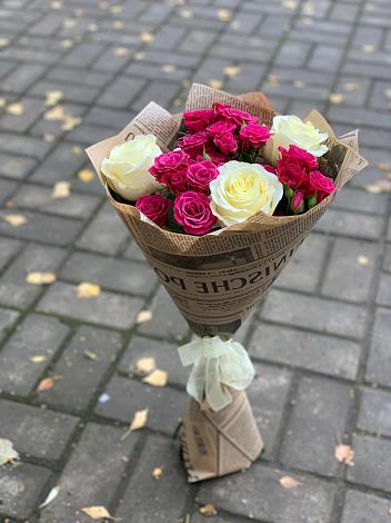 Букет цветов из: Розы в Веселом