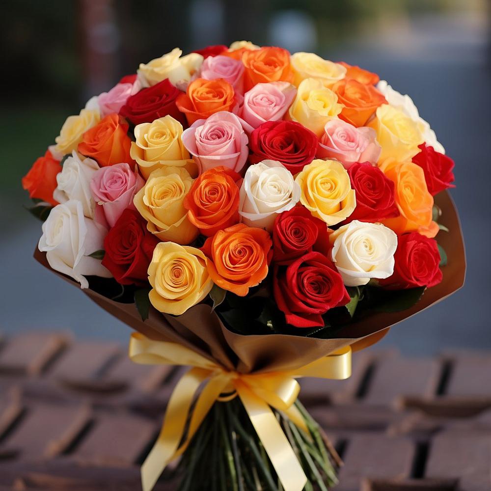 Букет Яркое начало в Веселом