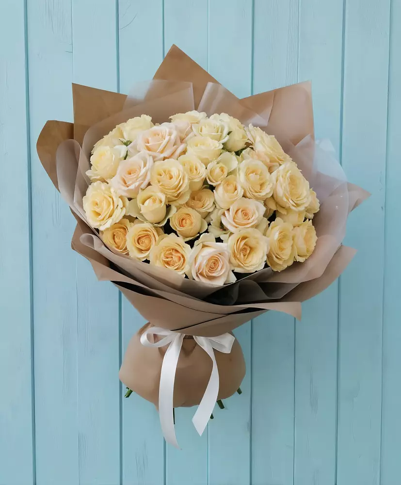 Букет Кремовое облако в Веселом