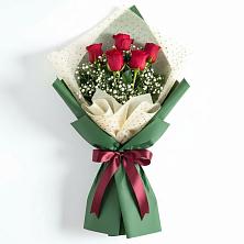 Букет цветов из:  Розы в Веселом