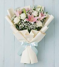 Букет цветов из:  Лилии в Веселом