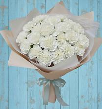 Букет цветов из:  Гвоздики в Веселом
