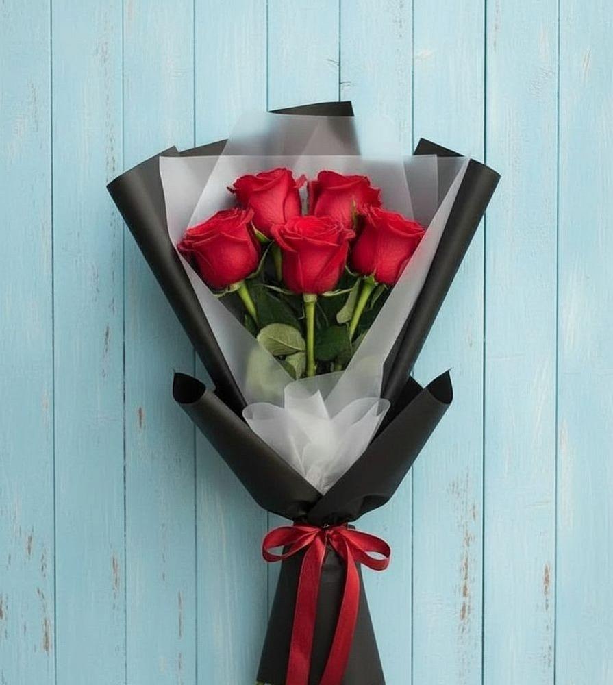 Букет цветов из: Розы в Веселом